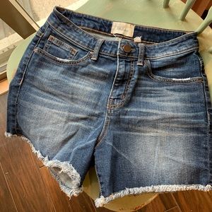 Buckle BKE High Rise Jean Shorts